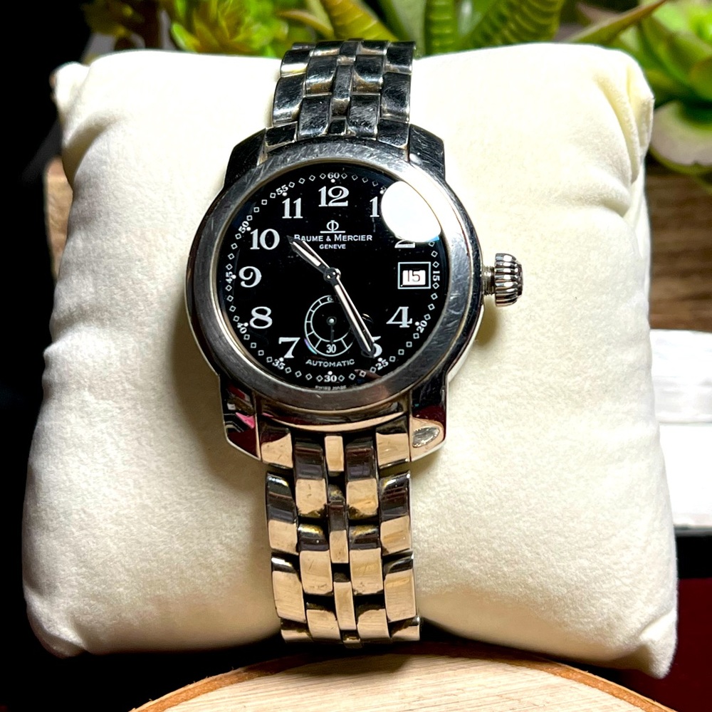 Baume & Mercier Black Dial Automatic Steel Capetown ⌚️